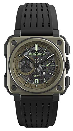 Bell & Ross BR-X1 Military Khaki Titanium Limited Edition Watch BRX1-CE-TI-MIL