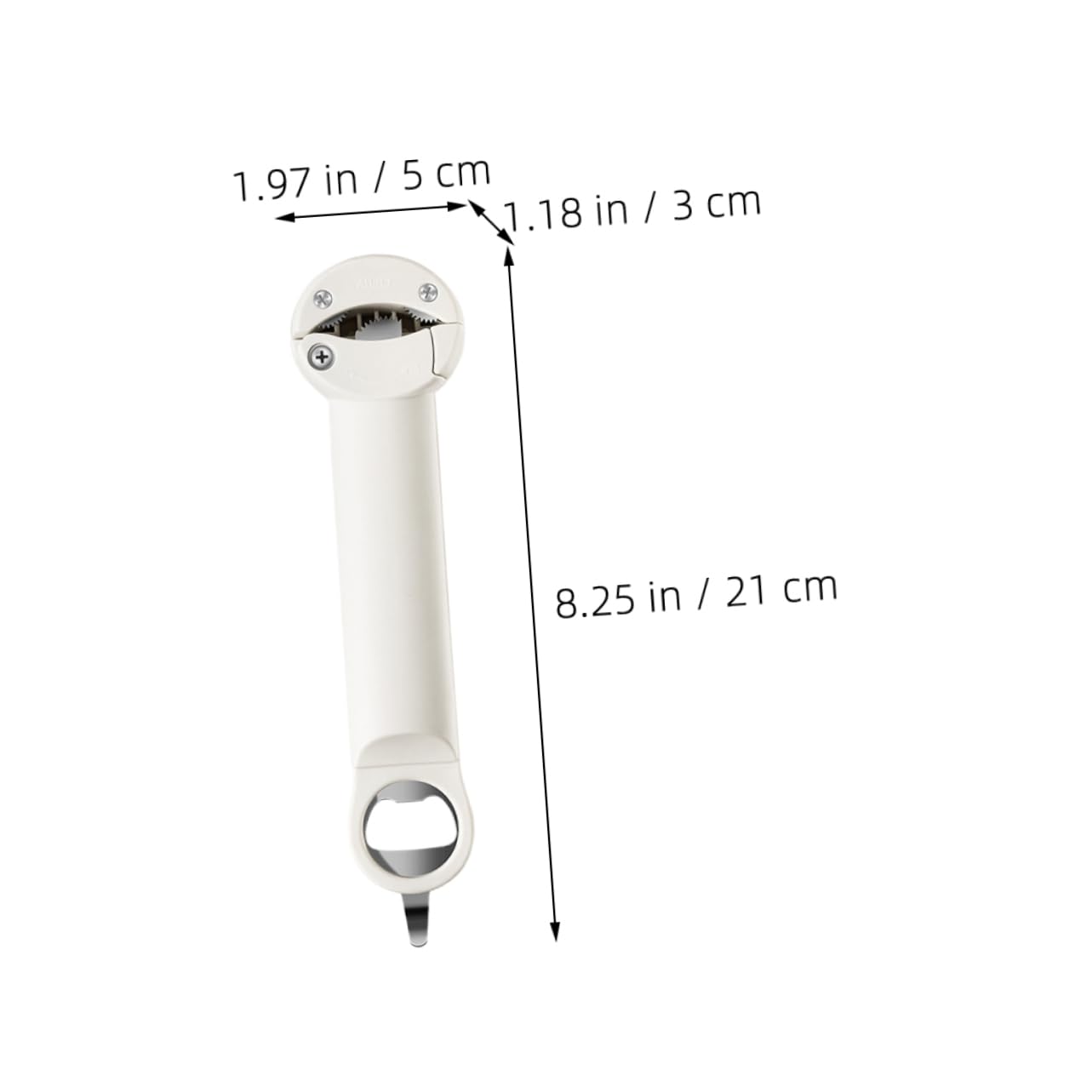 PRETYZOOM 4piezas Abridor De Botellas y Tarros Multifuncional Herramienta De Cocina Portátil Para De Frascos y Latas Para Camping y Actividades