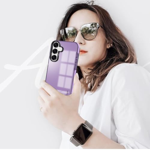 Image of KARWAN Back Cover|Samsung Galaxy S25 Back Cover |Polycarbonate Material| Full Camera Protection |Perfectly Fit| Case for Samsung Galaxy S25 - Purple