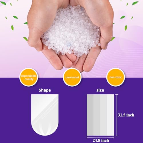 Image of Tall-Kitchen Trash-Bags 13-Gallon Garbage Bag - Unscented Strong Large Outdoor Clear White Plastic Recycling Compactor Can Liners for Lawn Yard Office Bathroom Waste Basket, 3 Roll 75 Counts