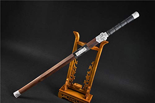 GLW Sword Strong Wushu Fight Sword Katana Jian Sharp Damascus Steel Blade Full Tang