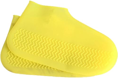 Miniatura 8 de ZOEAST (TM) - Fundas de silicona impermeables para zapatos, calcetines de lluvia, reutilizables, plegables, antideslizantes, para interiores,