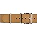 Timex 'Weekender Fairfield' Quartz Brass and Leather Casual Watch, Color:Brown (Model: TW2P912009J)