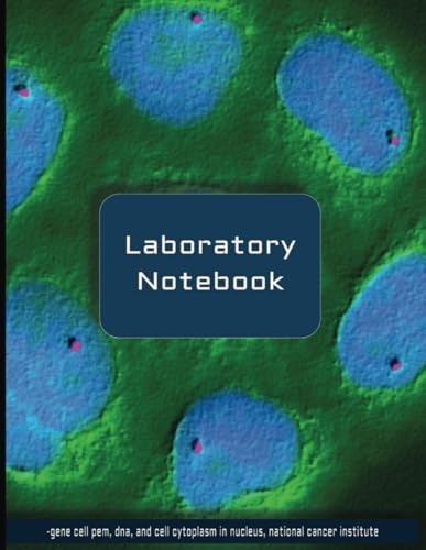 Laboratory Notebook: 143p. Quad Ruled Science Lab Book with Grid Pages: Numbered Pages and Table of Contents for Chemistry, Physics, Biology, Size 8.5x11