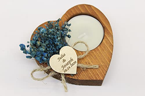 50 Pcs Heart Shaped Tealight Candle Holder,Candle Holders In Bulk,Wedding Guest Favors Gifts,Funeral Gifts,Bridal Shower Favors, Heart Shaped Candle, Tealights & Candleholders, Return Gifts #TOP2
