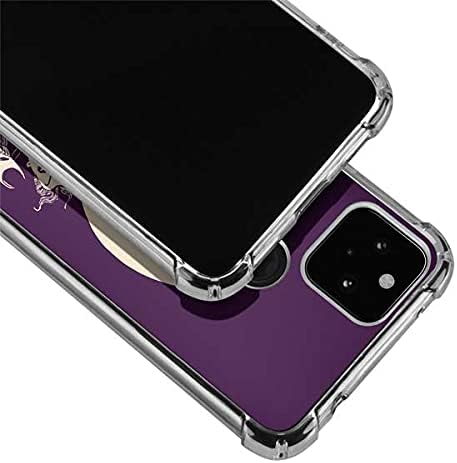 Skinit Clear Phone Case Compatible with Google Pixel 4a 5G - Officially Licensed Disney The Nightmare Before Christmas Lock Shock and Barrel Art Design