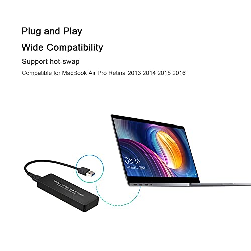 Estuche portátil SSD USB 3.0 para Mac Air Pro 2013-2016 miniatura 7