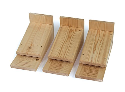 Bat nesting/roosting boxes set of 3