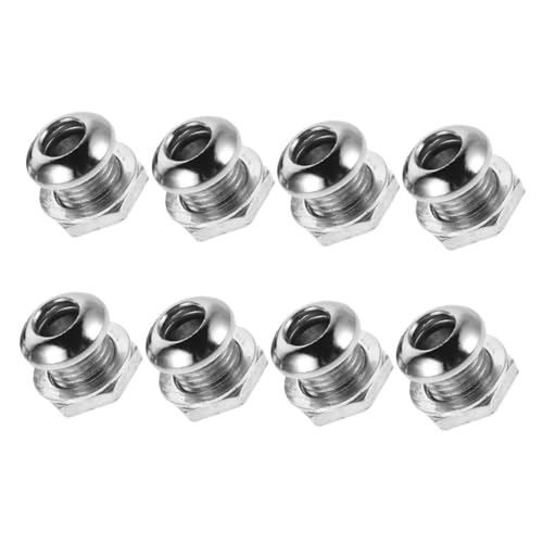 Abaodam Drum Air Vent Accessories Snare Drum Air Vent Parts Metal Drum Air Vent Screws for Percussion Instrument