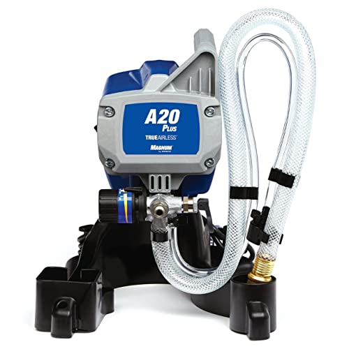 Magnum by Graco 17C243 Pistolet à Peinture airless A20 Plus, Usage Domestique (débit 0,9 l/Min, Pression Max. 207 Bars), Bleu