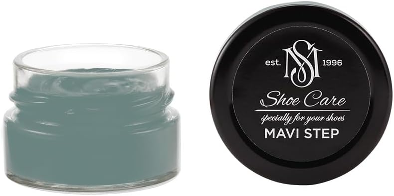 Nutritive Leather Spray - NCS S 5010-B70G Charcoal Teal - Deep Conditioning & Shoe Color Restoration for Smooth Leather by MAVI STEP - 1.70 fl oz / 50 ml