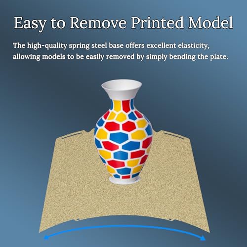 Image of 270x270mm Double Sided Textured PEI Build Plate for Snapmaker U1 | Double-sided Textured PEI Flexible Spring Steel Print Plate with Strong Adhesion and Easy Release for Snapmaker U1