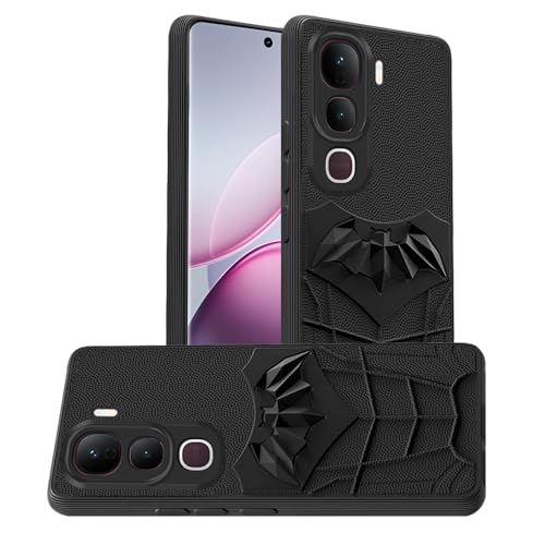 Image of AESTMO Back Cover for Vivo Y400 Pro 5G | Stylish | Soft Silicone | Shockproof | Camera Lens Protection Back Cover for Vivo Y400 Pro 5G (Black)