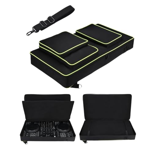 Image of DJ controller portable bag for Alpha Theta DDJ-GRV6 /Pioneer DDJ FLX10 /DDJ 1000 /DDJ 1000SRT Easy carrying to outdoor DJ controller package (For Pioneer ddj FLX10 case)