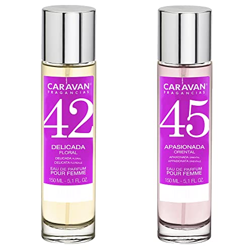 Set de 2 Perfumes Caravan Para Mujer Nº45 y Nº 42