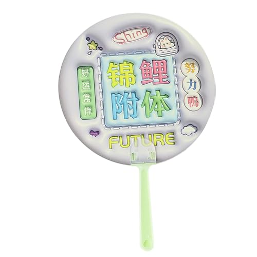Small Hand Fan - Portable Summer Handheld Fan Handheld Cooling Fans | Multipurpose Decoration Cooling Fans Home Personal Decoration for Kids Adults