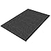Genuine Joe 55351 Indoor Mat, Vinyl Backing, 3-Ft x5-Ft, Charcoal