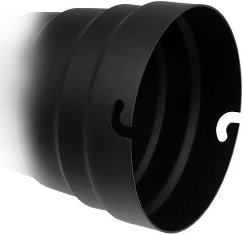 Miniatura 5 de Fotodiox Snoot Kit con rejilla de 20 grados y 5 filtros de gel compatible con flash de estudio Elinchrom Mount y luces LED