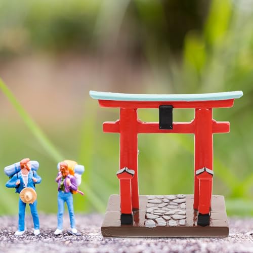 Estatua Miniatura Puerta Torii Japonesa Decorativa miniatura 4