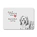 Produktbild Bearded Collie, Ein Computer-Maus-Pad mit einem Bild von einem Hund