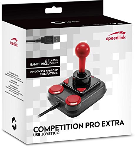 Speedlink COMPETITION PRO Extra USB Joystick - Anniversary Edition - retro arcade stick - voor pc's en Android-apparaten… - Image 6