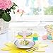 TeamFar Kids Plates, 6 PCS Stainless Steel Baby Dinner Plates Set, 8 Inch Toddler Metal Dishes, Unbreakable Dishes for Camping Serving Party, Non Toxic, Matte Finished & Dishwasher Safe, Silver