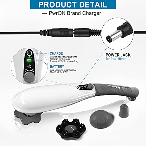 Pwron XSD- Ac Dc Power Supply Adapter Compatible With Pure-Wave By Pado Cm-05 Cm-07 Cordless Pure-Wave By Pado Cm05 Cm07 Purewave Percussion Massager Charger thumb #1