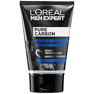 L’Oréal Paris Men Expert Peeling für das Gesicht, Unreine Haut, Gesichtsreinigung für Männer, Pure Carbon…