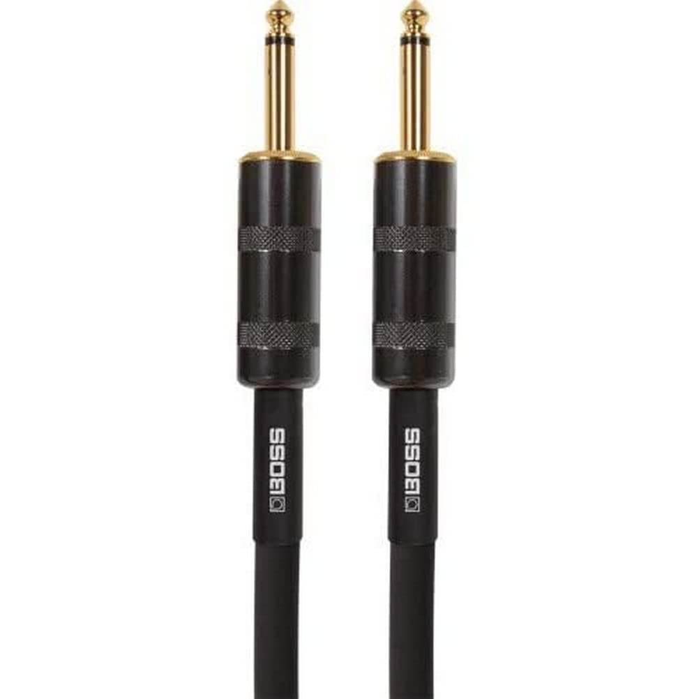 BOSS BSC-15 Lautsprecherkabel, 14 AWG Kupferkern, 6,3 mm Klinkenstecker, Länge: 1 m