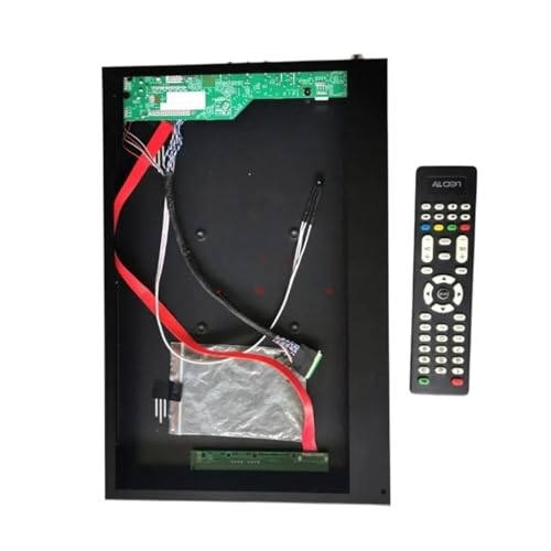 N133FGE/CLAA133UA01 �R���g���[���h���C�o�[�J�[�h+���^���P�[�X�X�N���[�� VGA+HDMI+AV+USB 40�s�� LVDS �A�i���OTV�M�� DIY�L�b�g 13.3�C���` 1600*900(N133FGE-L31 and Case)