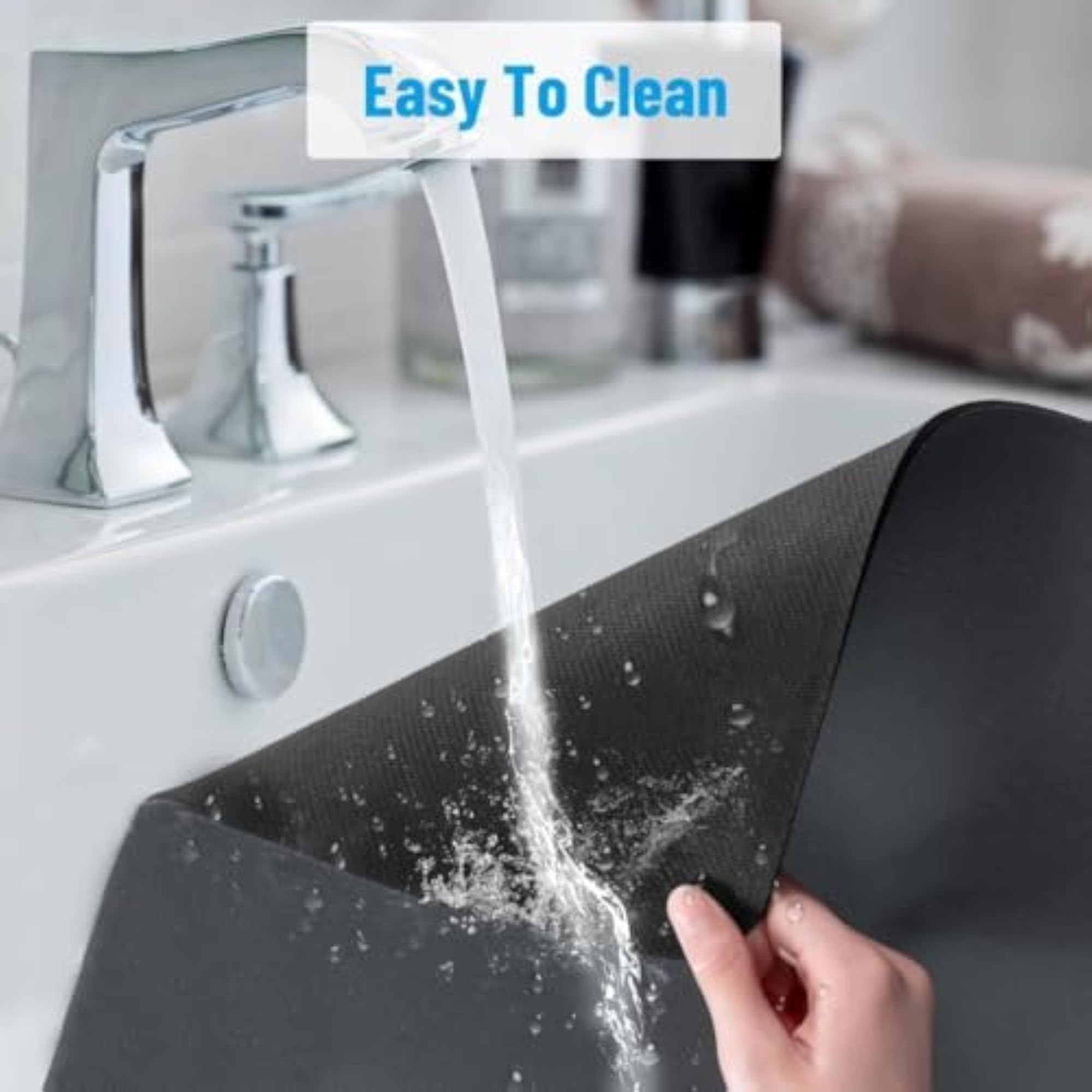 Large Dish Drying Mat Water Absorbent for Kitchen