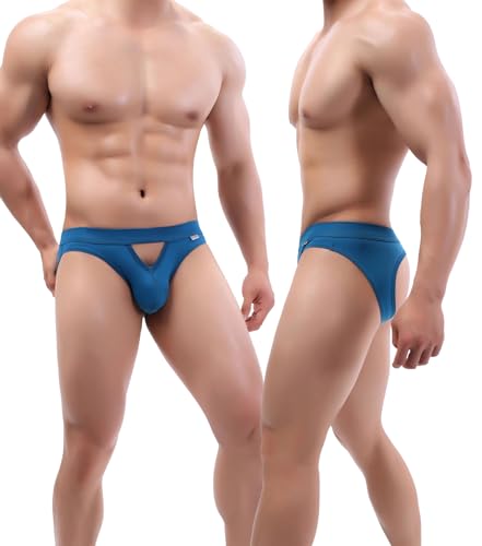 WINDAY Men's Briefs Nylon Low Rise Bikini Briefs and Breathable Underwear2
