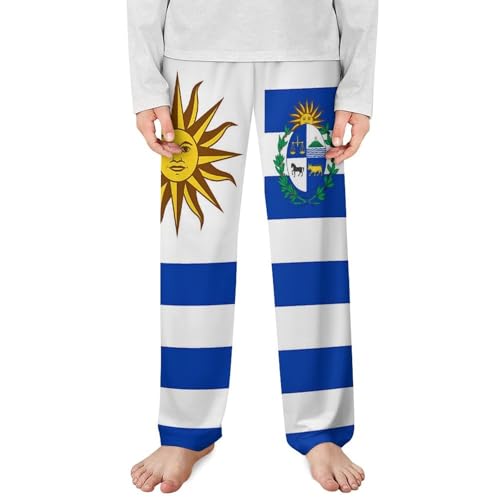 Uruguay FlagChildren's Casual Pajamas110CM