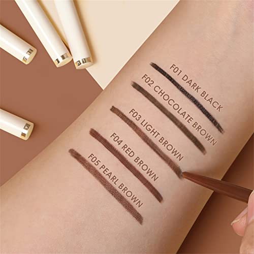 Focallure Long-Wear Waterproof Ultra-Slim Eyeliner Gel Pencil Confidencehalo Soft Long-Lasting High Pigment #TOP6