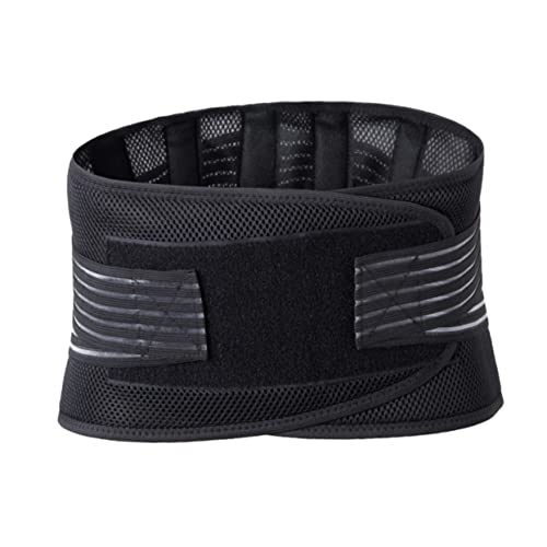 LOORGVEL Cinturón Lumbar Deportivo Transpirable para Fitness y Ejercicio Soporte para Cintura y Protección Running y Actividades Deportivas para Rendimiento y la Espalda