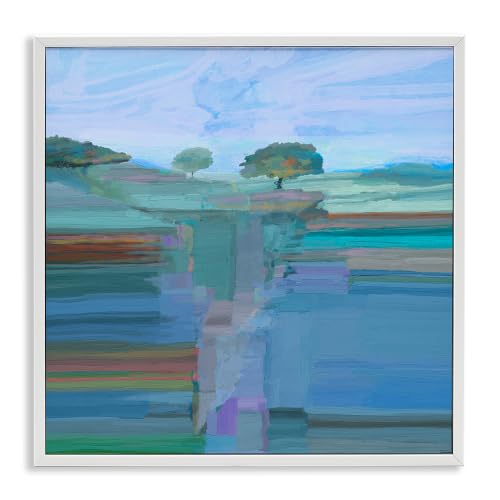 'Contemporary Trees Underground View'| Framed Giclee Art