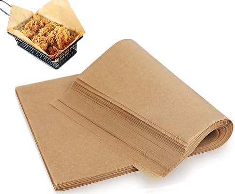 YUNAFFT Wax Paper,Food Picnic Paper,Grease Proof Paper,Waterproof Dry Hamburger Paper Liners Wrapping Tissue For Plastic Food Basket