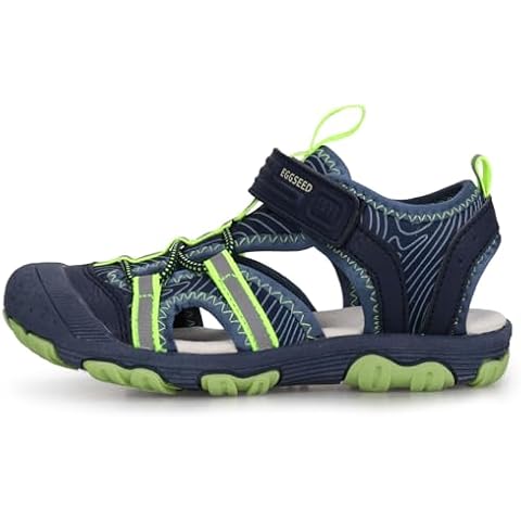 Eggseed Boys Closed Toe Summer Sandals Cover