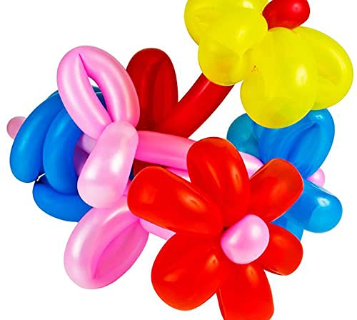 Jwxstore 260 Long Balloons, 100Pcs Premium Quality Pastel Latex Twisting Balloons For Birthday Wedding Festival Party Assorted Color #TOP4