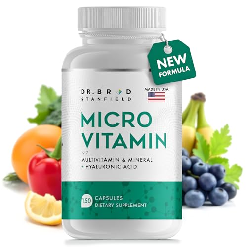 Dr Brad Stanfield Daily Low Dose MultiVitamin & Mineral for Men & Women to Support Cognitive...