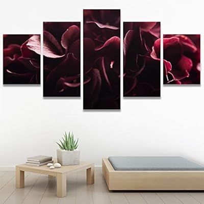 SIGNWIN 5 Panel Canvas Wall Art Modern Art...