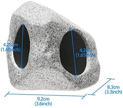 Miniatura 4 de Saim Decoraciones de acuario, cueva apilable, decoración de acuario de cueva, accesorios de pecera, accesorios para escondite de piedras ocultas,