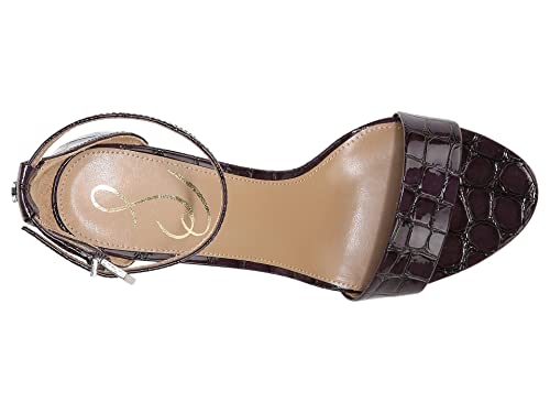 Image of Sam Edelman Women's Yaro Heeled Sandal, Eggplant, 6.5