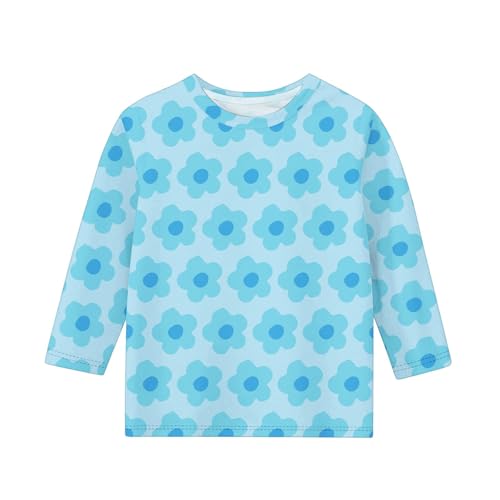 Girls Star Printed Raglan Shirts 3/4 Sleeve Crew Neck Color Block T-Shirt Casual Classic Comfy Daily Fall Tunic Tops3