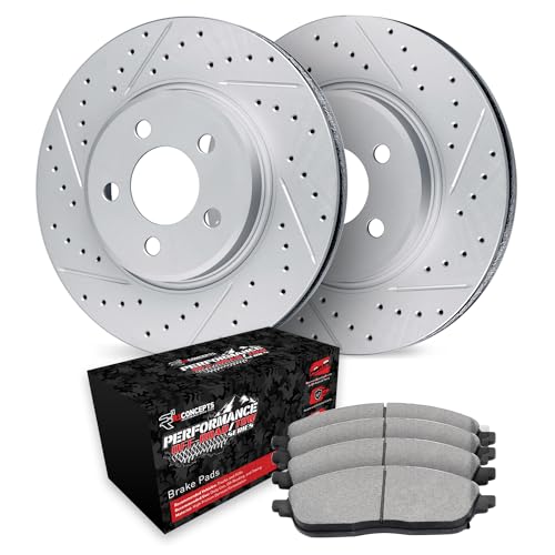 Image of R1 Concepts Front Brake Kit Fits 2013-2016 Mercedes-Benz GL350