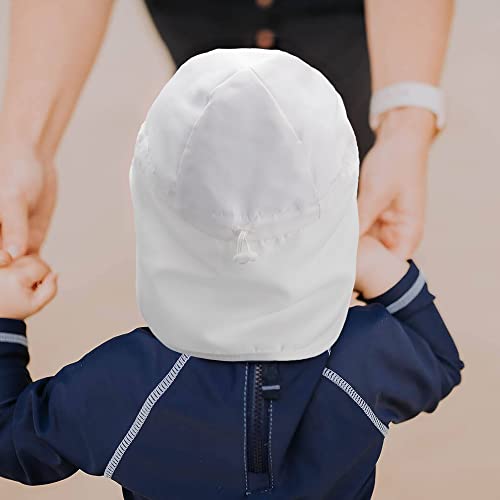 Image of Baby Sun Hat Toddler Boy Girls Beach Swim UPF 50+ Summer Bucket Hats Kids Infant Wide Brim Adjustable Sun Hat