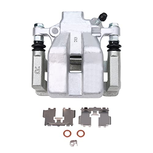 Image of Detroit Axle - Rear Brake Kit for 2007-2011 Toyota Camry 2008-2011 Avalon | 2007-2012 Lexus ES350, 2008 2009 2010, 2 Rear Disc Brake Rotors 1 Right Brake Caliper