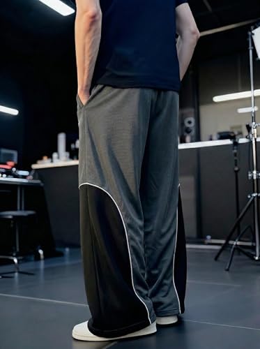Image of Lymio Track Pant for Men | Stylish Baggy Jogger for Man | Casual Wide Leg Pant | Trendy Streetwear Trackpant for Men (SSM-TP-1-2)