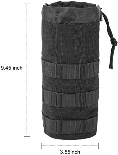 Dyna-Living - Set di 2 portabottiglie in Nylon