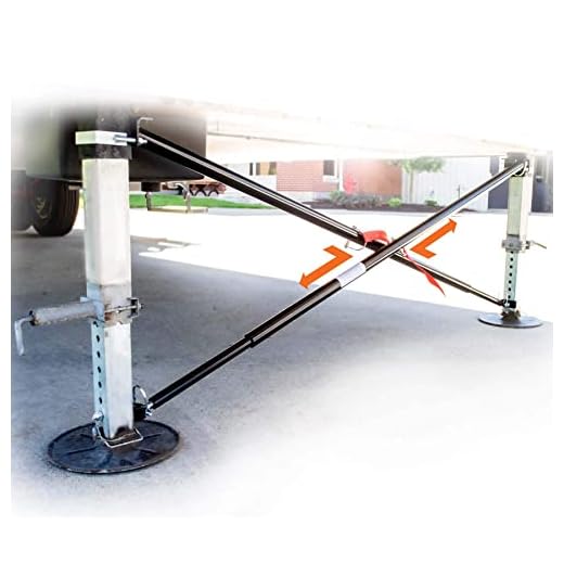 MORryde SP54-180 X-Brace 5th Wheel Stabilizer